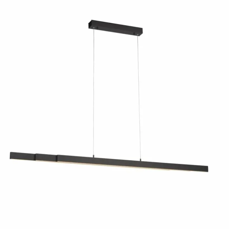 Suspension Leuchten-Direkt LUZI LED Anthracite, 3 lumières