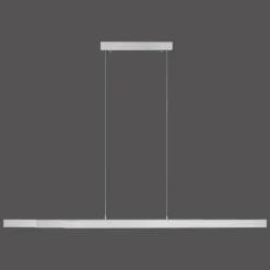 Suspension Leuchten-Direkt LUZI LED Argenté, 3 lumières