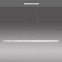 Suspension Leuchten-Direkt LUZI LED Argenté, 3 lumières