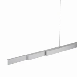 Suspension Leuchten-Direkt LUZI LED Argenté, 3 lumières