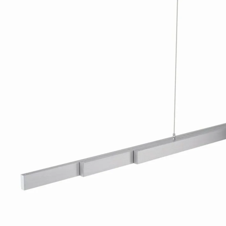 Suspension Leuchten-Direkt LUZI LED Argenté, 3 lumières