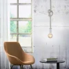 Suspension Leuchten-Direkt DIY Blanc, 1 lumière