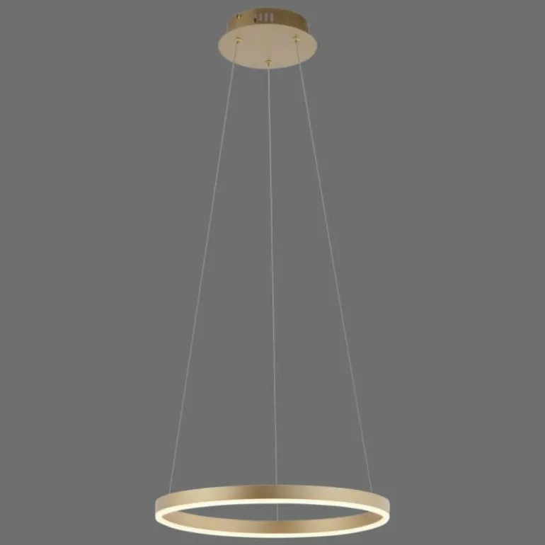 Suspension Leuchten-Direkt RITUS LED Laiton, 1 lumière