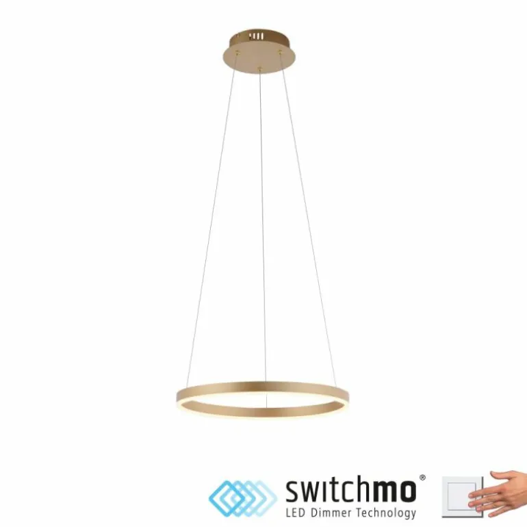 Suspension Leuchten-Direkt RITUS LED Laiton, 1 lumière