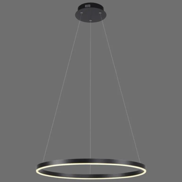 Suspension Leuchten-Direkt RITUS LED Noir, 1 lumière