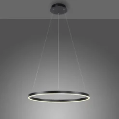 Suspension Leuchten-Direkt RITUS LED Noir, 1 lumière
