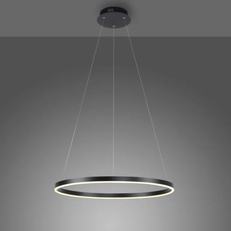 Suspension Leuchten-Direkt RITUS LED Noir, 1 lumière