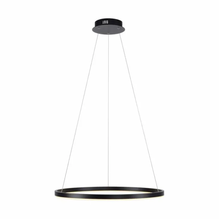 Suspension Leuchten-Direkt RITUS LED Noir, 1 lumière