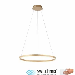 Suspension Leuchten-Direkt RITUS LED Laiton, 1 lumière