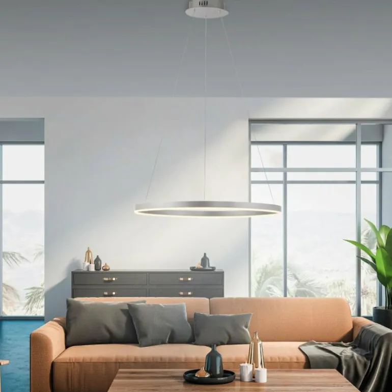 Suspension Leuchten-Direkt RITUS LED Aluminium, 1 lumière