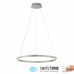 Suspension Leuchten-Direkt RITUS LED Aluminium, 1 lumière