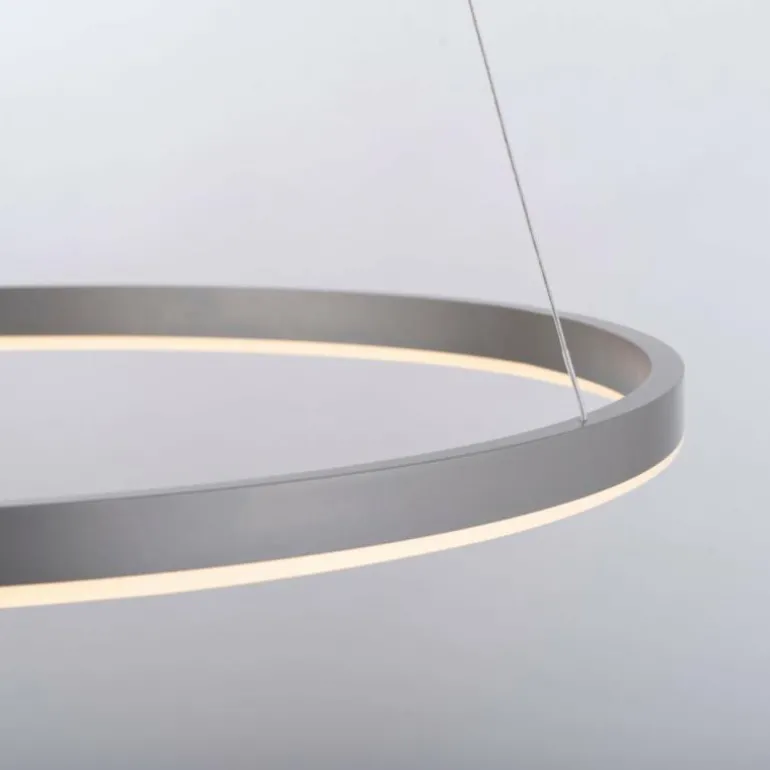 Suspension Leuchten-Direkt RITUS LED Aluminium, 1 lumière