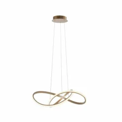 Suspension Leuchten-Direkt MARIA LED Laiton, 1 lumière