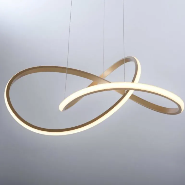 Suspension Leuchten-Direkt MARIA LED Laiton, 1 lumière