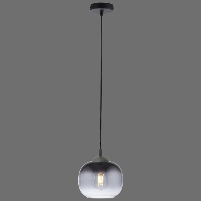 Suspension Leuchten-Direkt ZEA Noir, 1 lumière