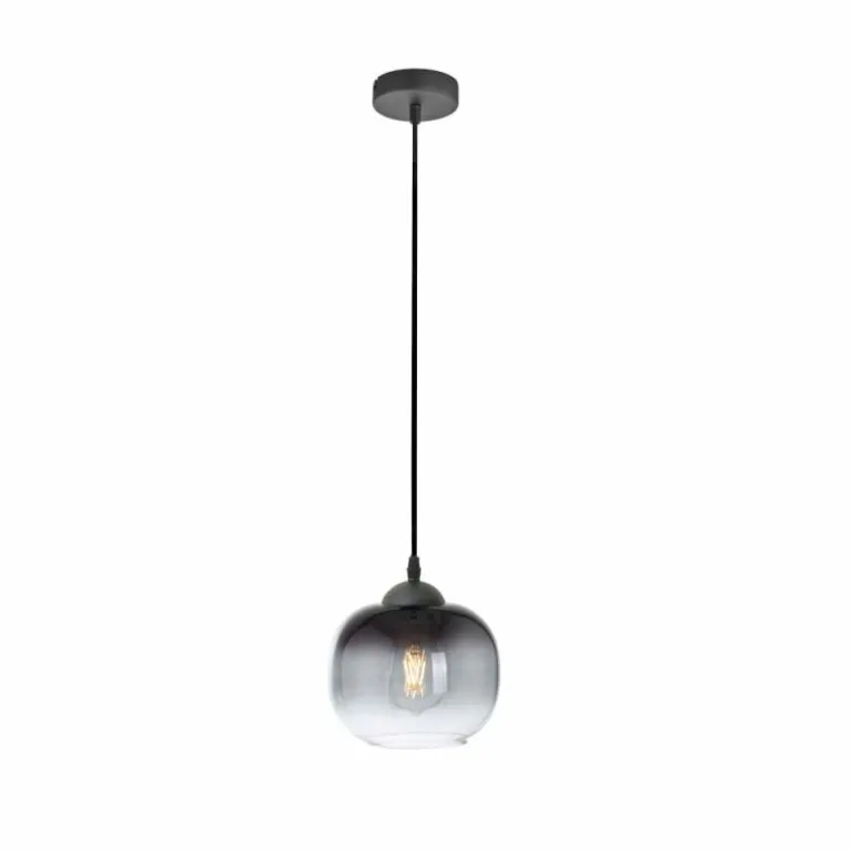 Suspension Leuchten-Direkt ZEA Noir, 1 lumière