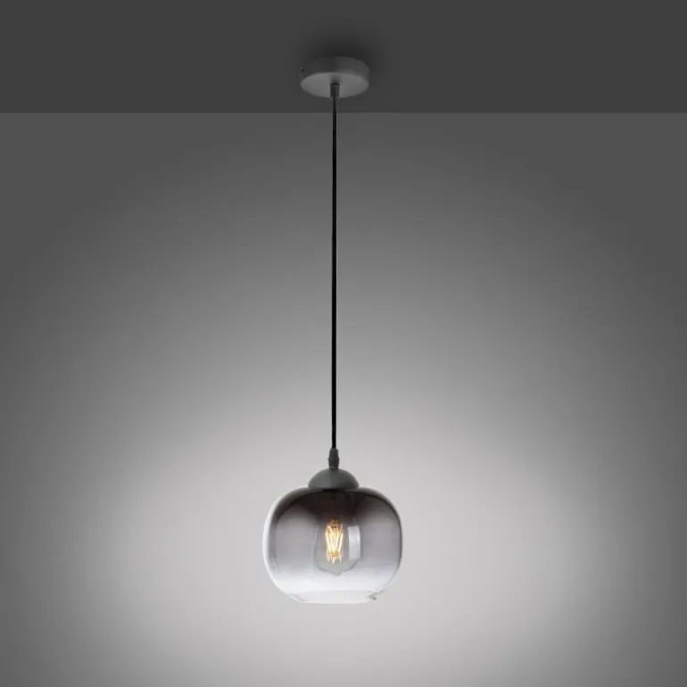 Suspension Leuchten-Direkt ZEA Noir, 1 lumière