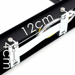 Suspension Lichinga Noir, 4 lumières