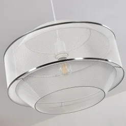 Suspension Limassol Blanc, 1 lumière