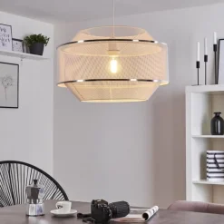 Suspension Limassol Blanc, 1 lumière