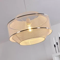 Suspension Limassol Blanc, 1 lumière