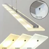 Suspension Lourdes LED Chrome, Nickel mat, 7 lumières