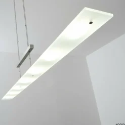 Suspension Lourdes LED Chrome, Nickel mat, 7 lumières