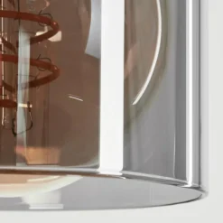 Suspension Loursin Noir, 3 lumières