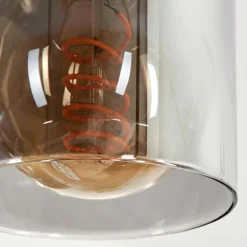 Suspension Loursin Noir, 6 lumières