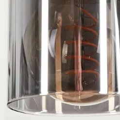 Suspension Loursin Noir, 3 lumières