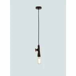 Suspension Luce Design AMACORD Brun, 1 lumière