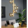 Suspension Luce Design NEPTUN Laiton, 5 lumières