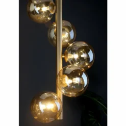 Suspension Luce Design NEPTUN Laiton, 5 lumières
