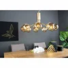 Suspension Luce Design NEPTUN Laiton, 9 lumières