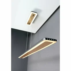 Suspension Luce Design Solaris LED Or, Noir, 1 lumière