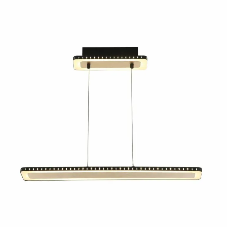 Suspension Luce Design Solaris LED Or, Noir, 1 lumière