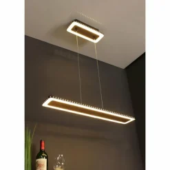 Suspension Luce Design Solaris LED Or, Noir, 1 lumière