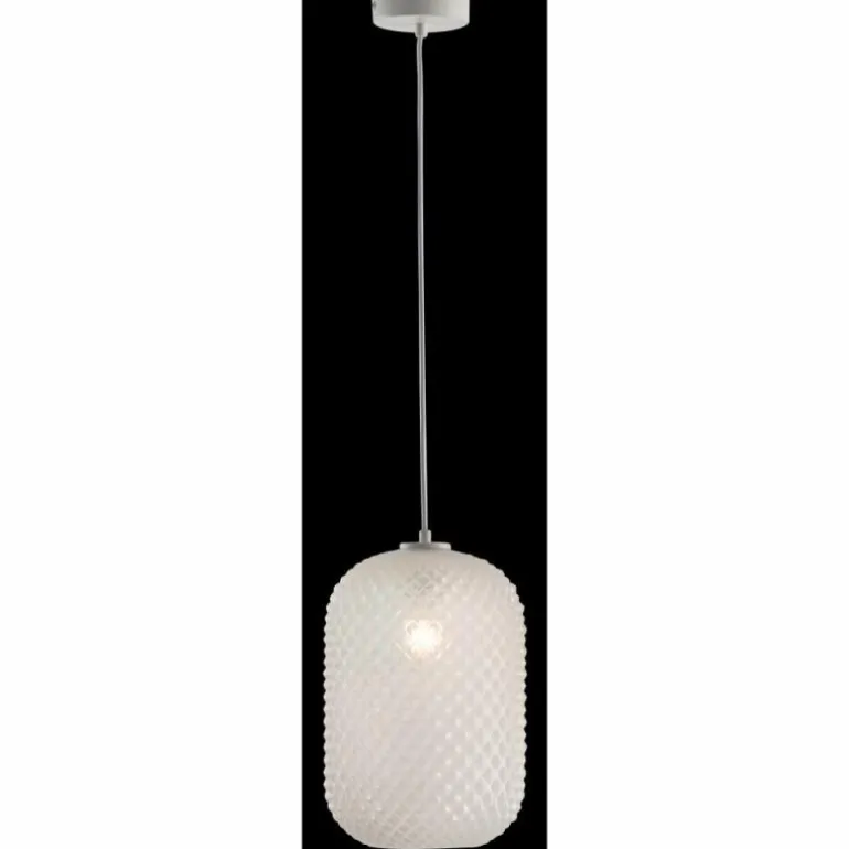 Suspension Luce-Design ASHFORD Blanc, 1 lumière