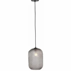Suspension Luce-Design ASHFORD Noir, 1 lumière