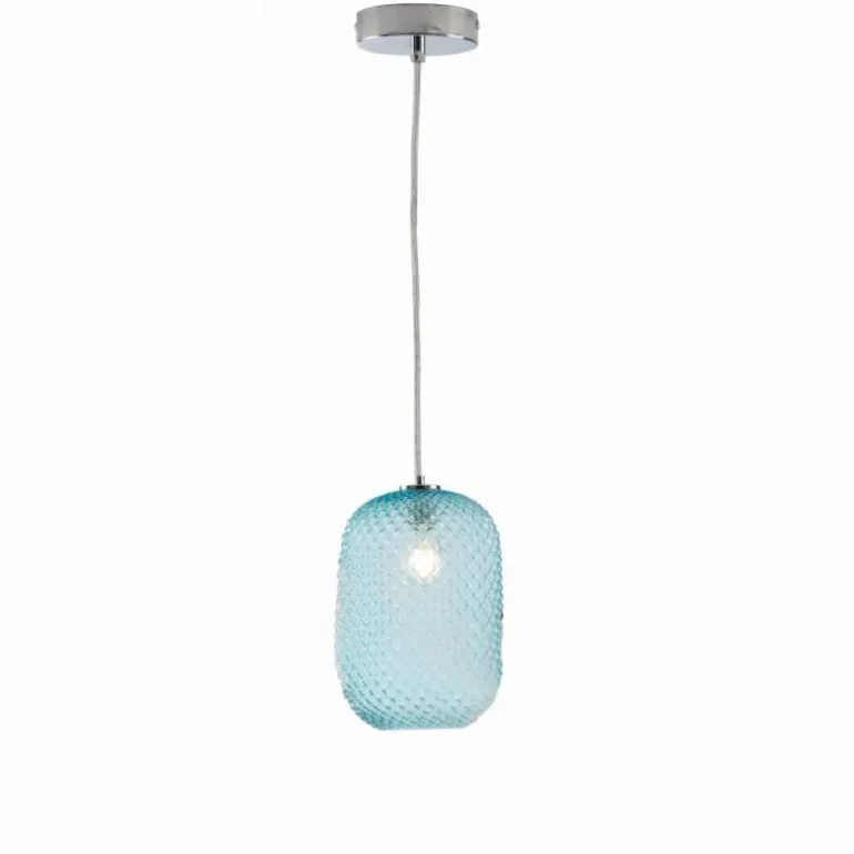 Suspension Luce-Design ASHFORD Chrome, 1 lumière