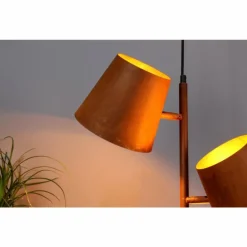 Suspension Luce-Design Colt Rouille, 3 lumières