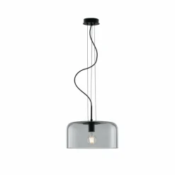 Suspension Luce-Design Gibus Noir, 1 lumière