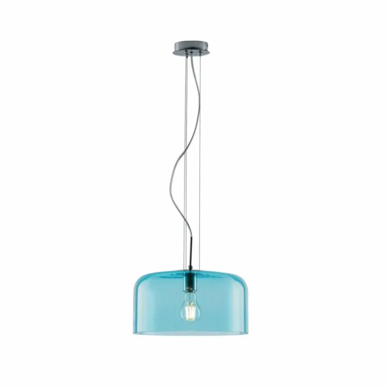 Suspension Luce-Design Gibus Chrome, 1 lumière