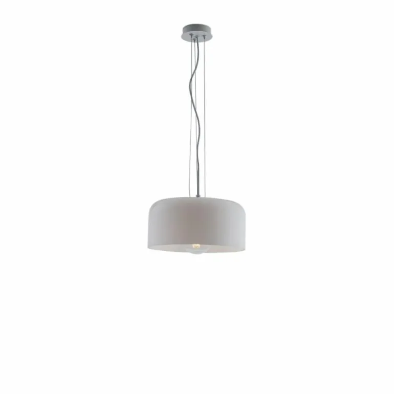 Suspension Luce-Design Gibus Blanc, 1 lumière