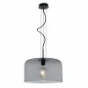 Suspension Luce-Design Gibus Noir, 1 lumière