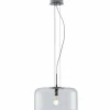 Suspension Luce-Design Gibus Chrome, 1 lumière