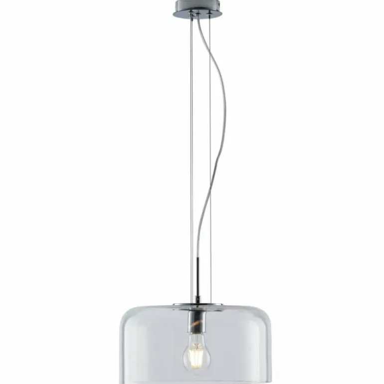 Suspension Luce-Design Gibus Chrome, 1 lumière