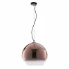 Suspension Luce-Design Marte Noir, 1 lumière
