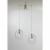 Suspension Luce-Design Nereide Laiton, 2 lumières