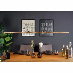 Suspension Luce-Design SOLARIS LED Écru, Noir, 1 lumière